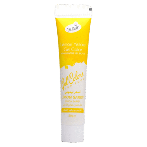 Dr.Gusto Lemon Yellow Colour Gel - 50gms