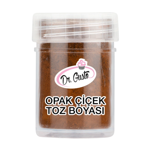 Dr.Gusto Chocolate Brown Flower Dust Colour - 5gms